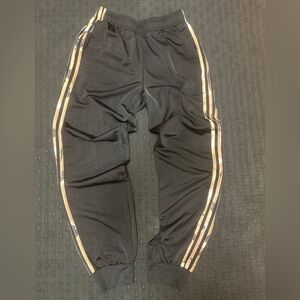 adidas Black Drawstring Athletic Pants